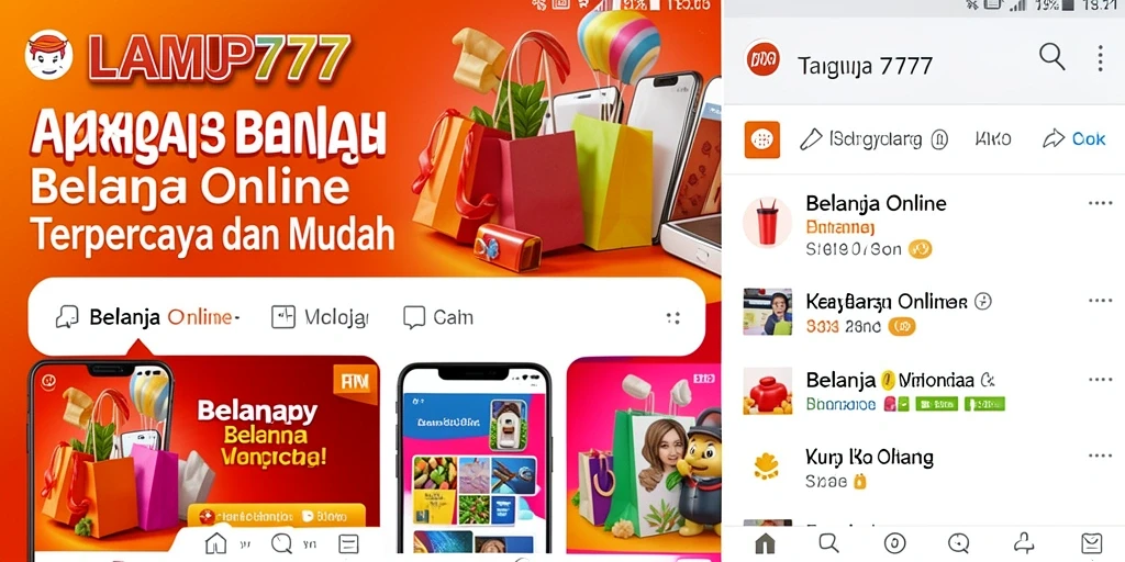 Tampilan antarmuka aplikasi LAMPU777 yang modern dan menarik.